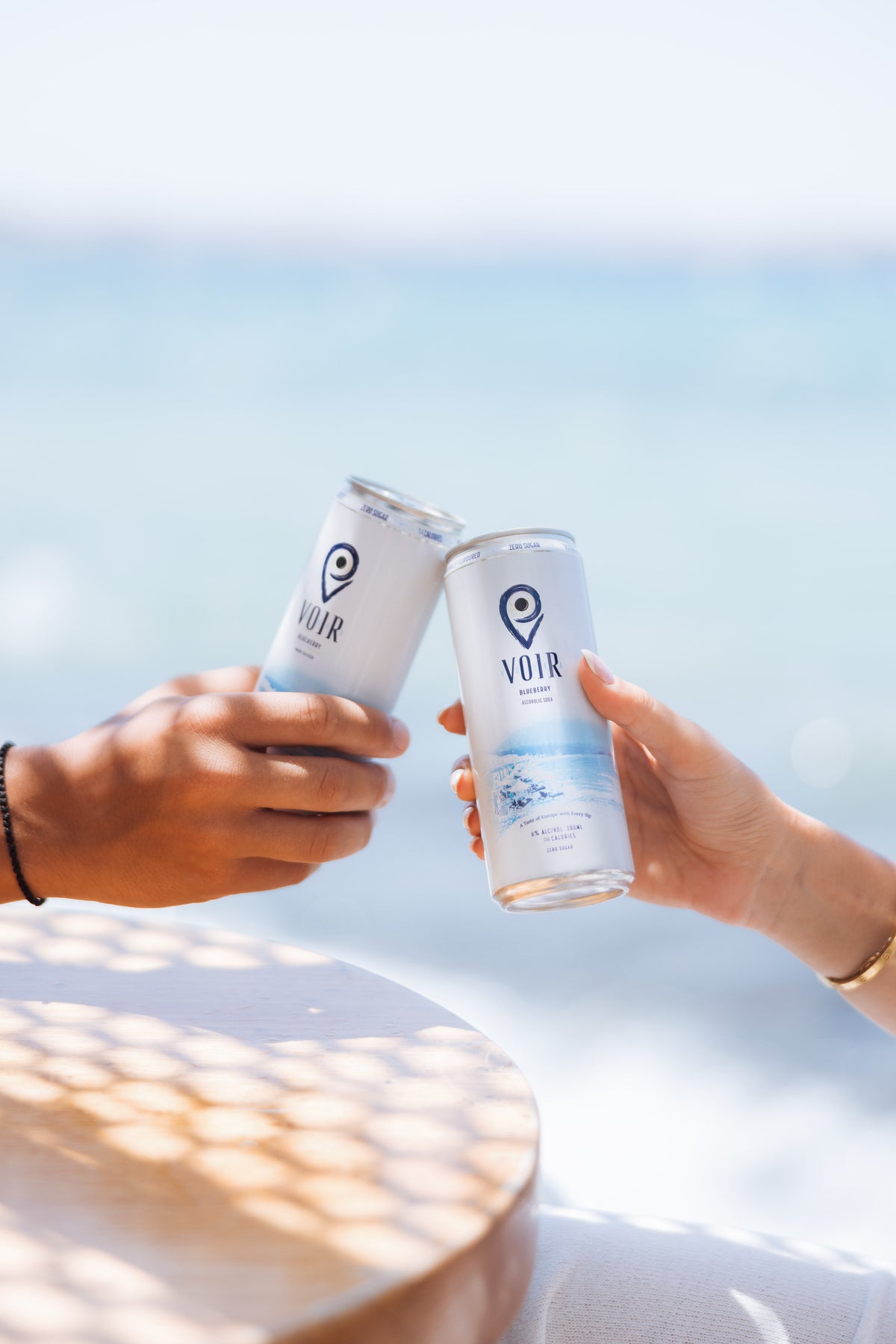 PRE-ORDER - Voir Blueberry Alcoholic Soda Cans – 6% (ZERO SUGAR) - 8 Pack